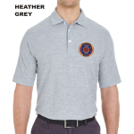 UltraClub Platinum Honeycomb Piqué Polo